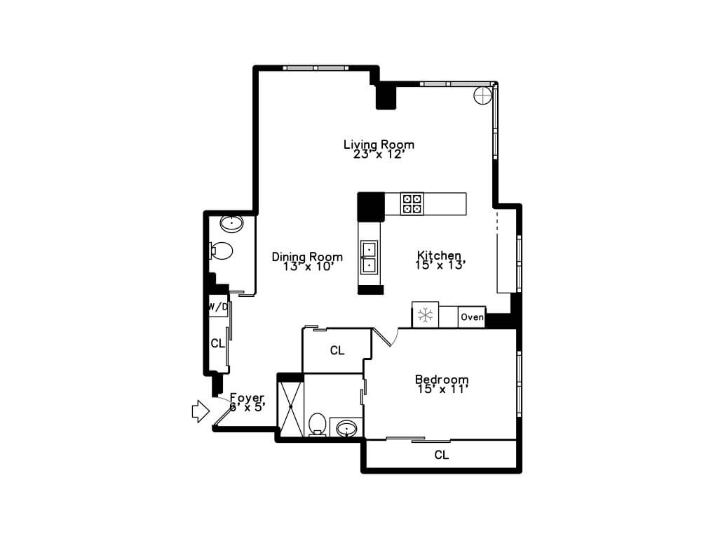 Unit 1209 - floorplan