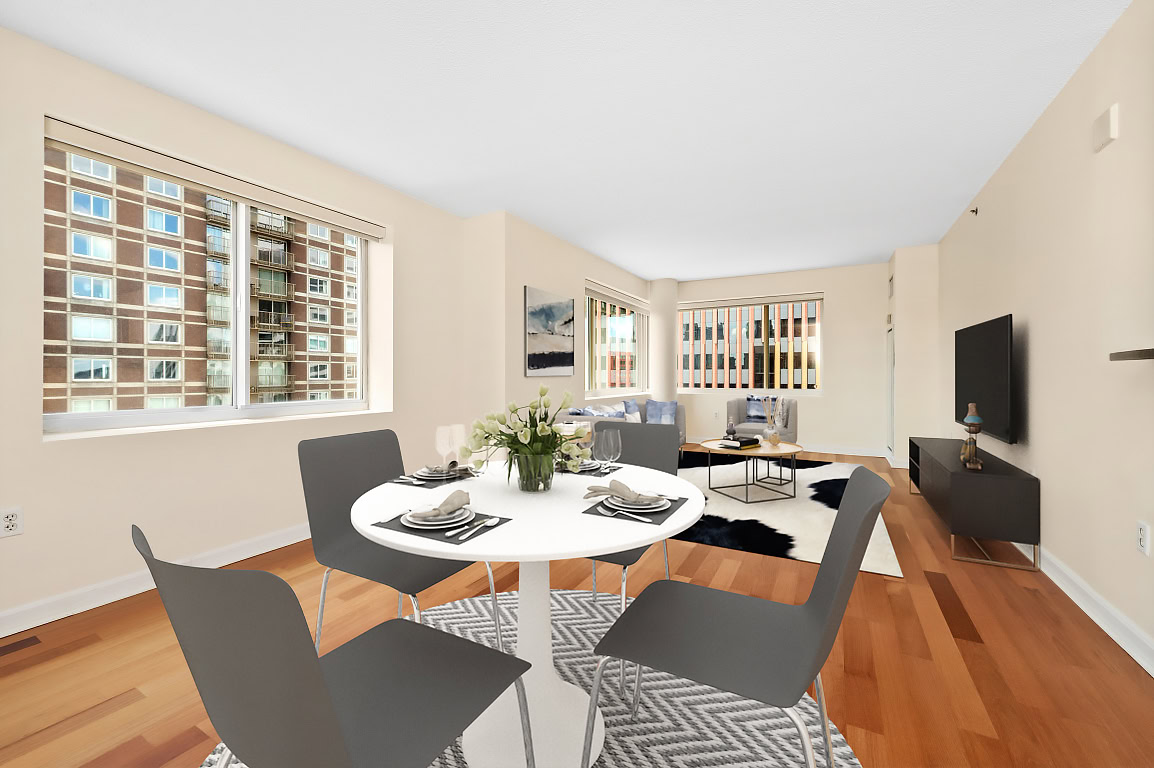 living room/ dining room
